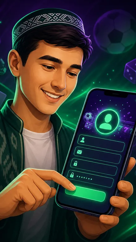 FairPari ro'yxatdan o'tish formasi — email, telefon, ijtimoiy tarmoq va UZS tanlovi (casino-bonuses-uz.com/fairpari)